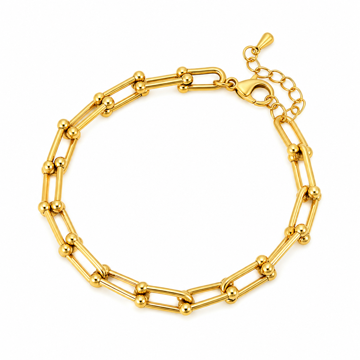 Square Bead Bracelet