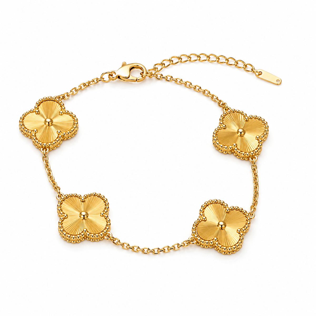 Golden Clover Bracelet