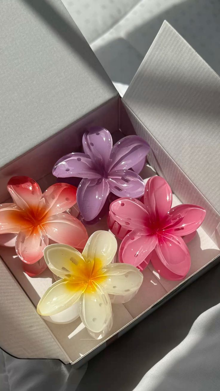 Flower Hair Claw Clip