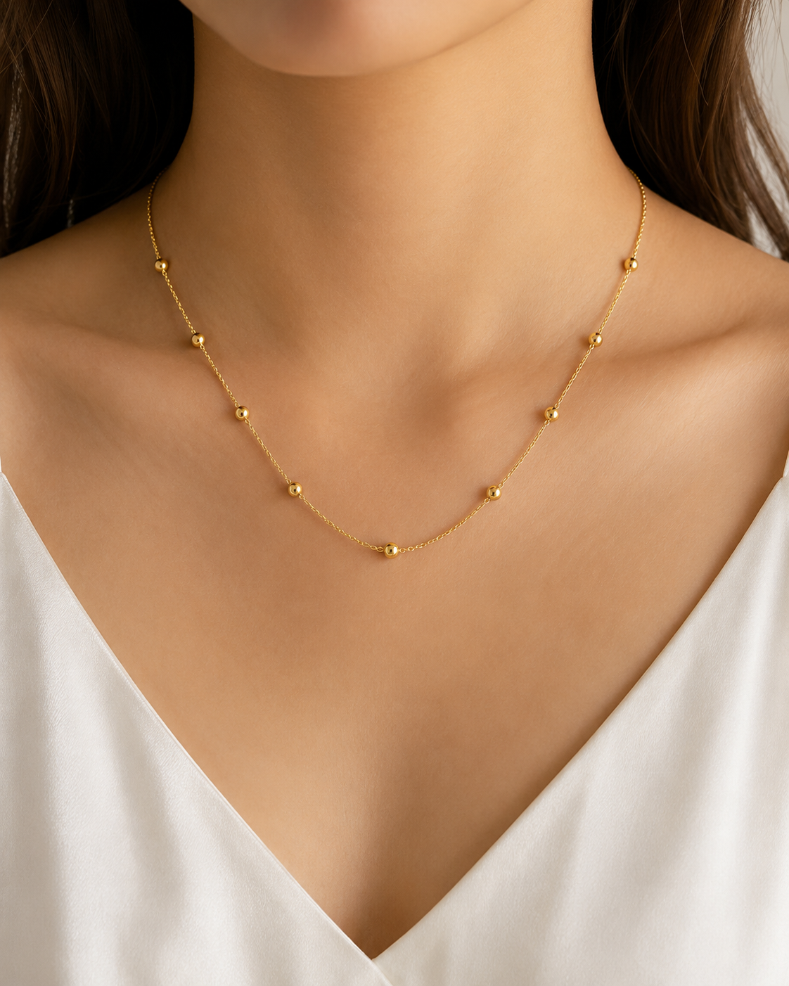 Gold Ball Chain