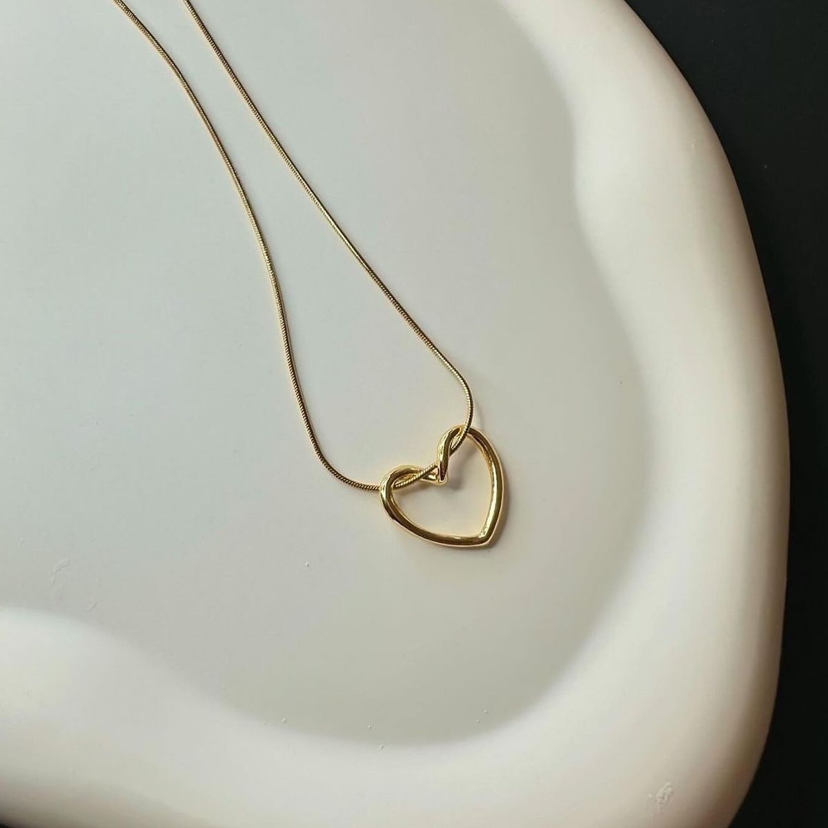 Gold Heart Pendant