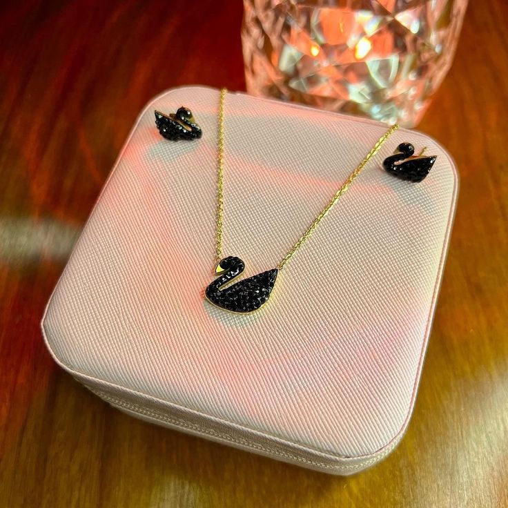 Swarovski Pendant and Earrings