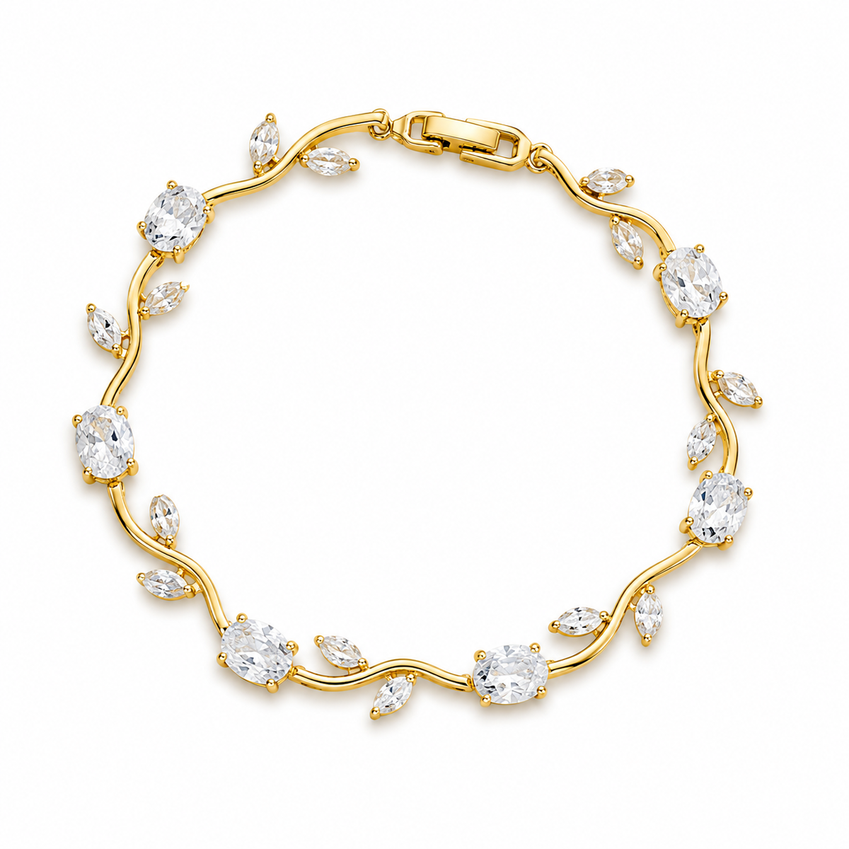 Tulip Bracelet (White)