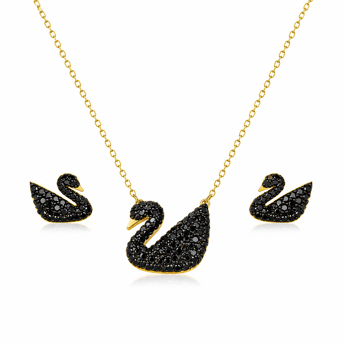 Swarovski Pendant and Earrings