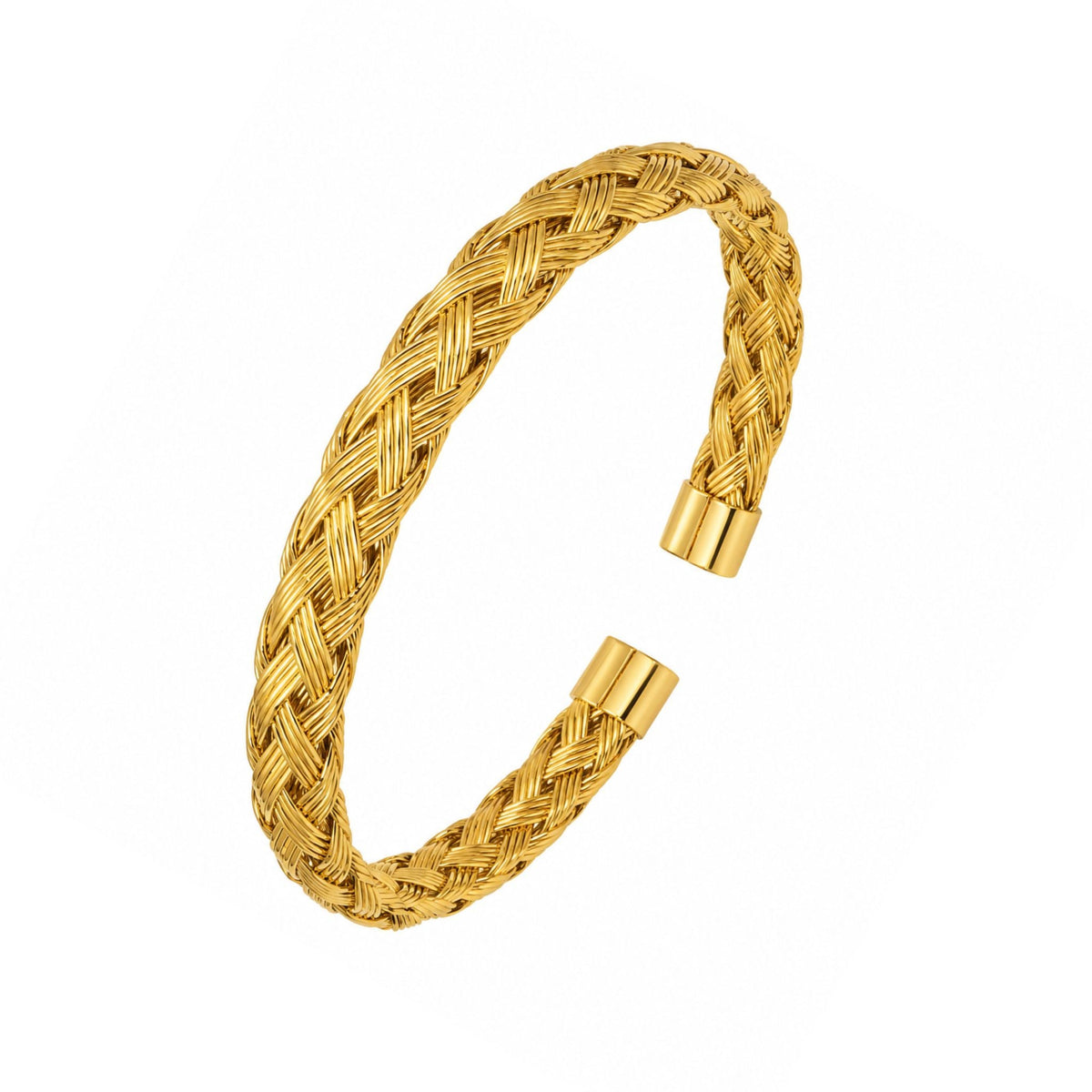 Gold Braided Handcuff