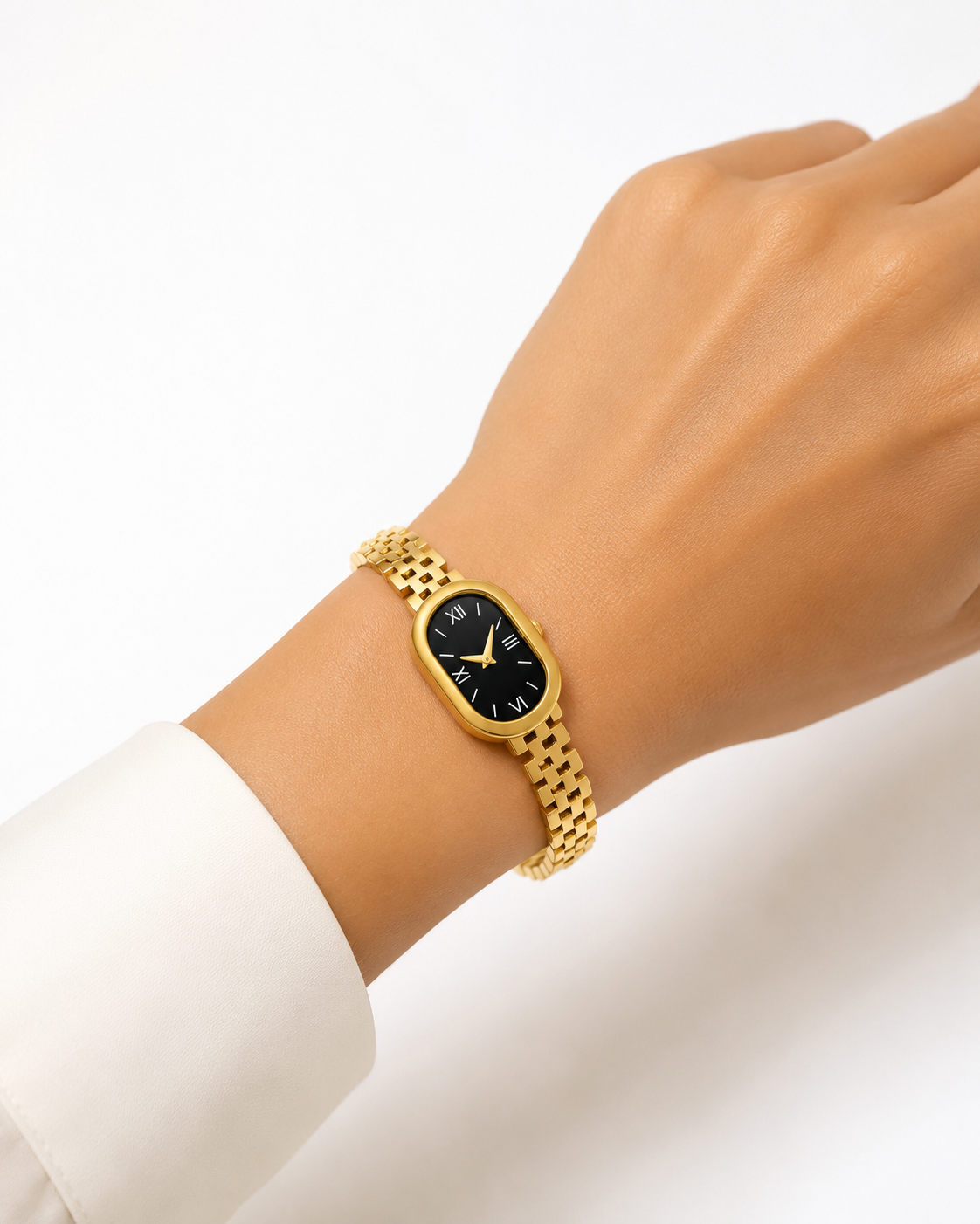 Gold Watch Bracelet