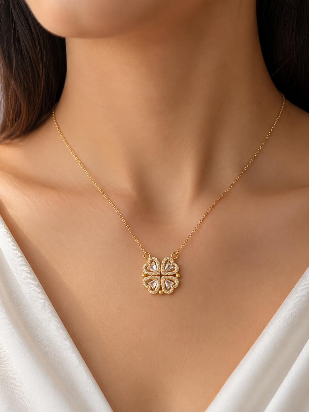 Heart Diamond Sparkling Pendant