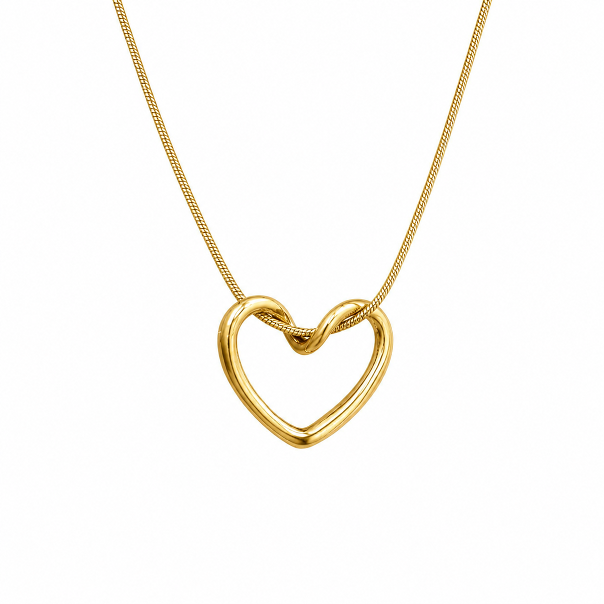 Gold Heart Pendant