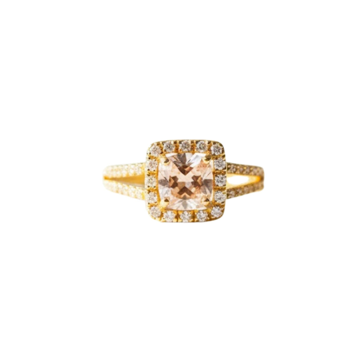 Square Stone Ring